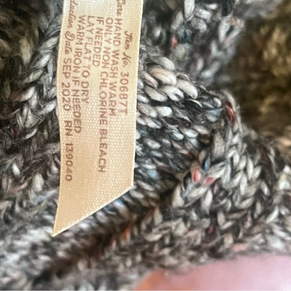 Matilda Jane Wonderment Evening Stroll Sweater XS/S Chunky Knit Cozy Cowl - Picture 16 of 16